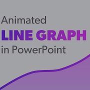 How To Create An Animated Line Chart In PowerPoint Neumorphic Style