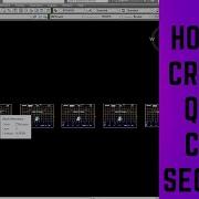 DRAW Multiple Cross Section Format Create In Excel Cad Tools Eagle Point Pattern In AutoCAD