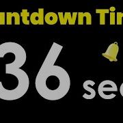36 Second Countdown Timer With Alarm