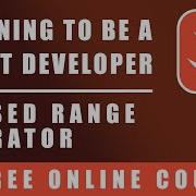 24 Swift Programming Closed Range Operator