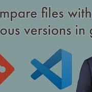 Сравнить файл с предыдущей версией в Git в VS Code Gitlens Compare Files