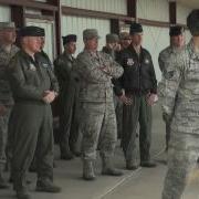 U S Air Force Gen Hawk Carlisle Visits The 366th Fighter Wing