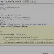 Java Equals Method Tutorial
