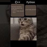 C Vs Python Speed Vs Simplicity Memes Shorts LearnComputerWithRCS