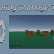 How To Make A First Person Shooter In Unity Damage Text Ep 09