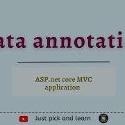 Аннотации данных в Asp Net Core MVC Учебное пособие по Asp Net Core MVC для начинающих