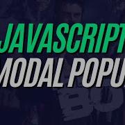 Javascript Modal Popup Tutorial