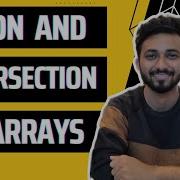 Union And Intersection Of Two Sorted Arrays
