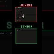 Junior Vs Senior Developer Coding Style Developer Coding
