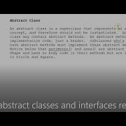 JAVA Lesson 132 APCSA Inheritance Abstract Classes And Interfaces Reading Notes