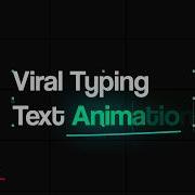 Viral Typing Text Glowing Code Writing Animation After Effects Tutorial