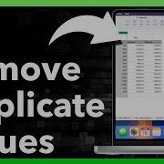 How To Remove Duplicate Data In Apple Numbers