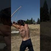 Strain Of Pulling Back The 155 Bow Archery Witcher Nerd Fitness Muscle Fantasy