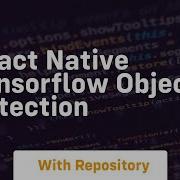React Native Tensorflow Object Detection