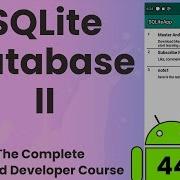 Android SQLite Database Part 2 Android Tutorial 44