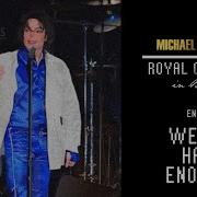 We Ve Had Enough Live At Royal Concert In Brunei 2001 Encore Of 1st Date
