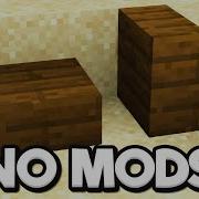 I Placed Vertical Slabs In Vanilla Minecraft