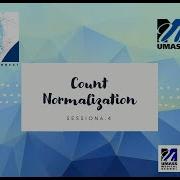 Count Normalization Session 6 4