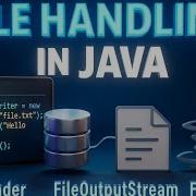 File Handling In Java