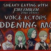 Челлендж Скрытное поедание с актёрами озвучки Fire Emblem Three Houses СВОДЯЩИЙ С УМА РЕЖИМ