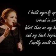 Adele CHASING PAVEMENTS LYRICS