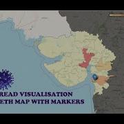 COVID 19 Spread Visualisation In Choropleth Map With Markers
