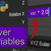 Easily Create Driver Variables With Blender Python