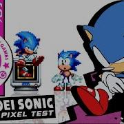 Sonic CD Pixel Test Sprite Animation
