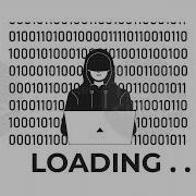 Hacker Binary Code Bw Loading Animation
