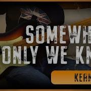 KEANE Somewhere Only We Know Bass Cover Tabs