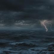 Thunderstorm At Sea Sounds For Sleeping Relaxing Thunder Rain Ocean Sea Lightning Ambience