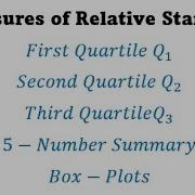 How To Find Quartiles First Quartile Second Quartile Third Quartile And Box Plot