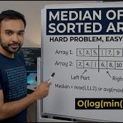 Median Of Two Sorted Arrays LeetCode 4 Classic Problem Interview Essential Visual Solution