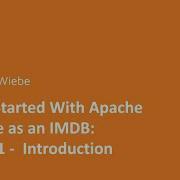 Get Started With Apache Ignite As IMDB Part 1 Introduction