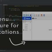 PyQt5 Programs Menu Structure For Applications