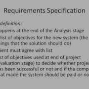 005 Part 2 Systems Life Cycle Requirements Specification