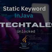 Static Keyword In Java Part 1
