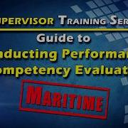 Maritime Supervisor Training Series Conducting Performance And Competency Evaluations