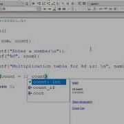 C Program To Print Multiplication Table Using For Loop