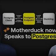 Теперь MotherDuck говорит на языке PostgreSQL быстрая аналитика без изменения вашего технологиче