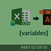 Microsoft Excel в Adobe Illustrator Часть 2 Связывание строки CSV данных с Adobe Illustrator