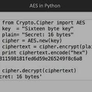Cryptography With Python AES Packtpub Com