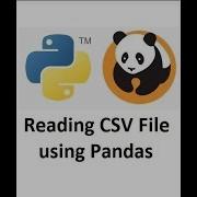 Reading CSV File Using Pandas In Python
