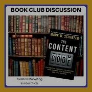 Aviation Marketing Book Club The Content Code By Mark W Schaefer