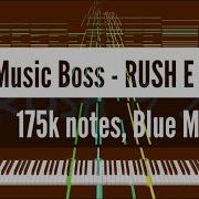 Black Midi Sheet Music Boss RUSH E 2 175k Notes Blue MIDI