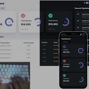 ASMR Programming Responsive Admin Dashboard With Light Dark Mode No Talking