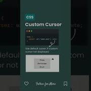 CSS Custom Cursor