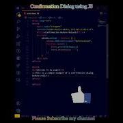 Prevent Accidental Reloads JavaScript Confirmation Dialog Tutorial Html Javascript Jquery