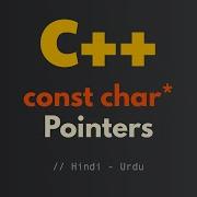 38 POINTERS Const Char Pointer In C Hindi Urdu