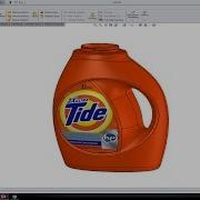 SolidWokrs Tutorial 1 Tide Bottle